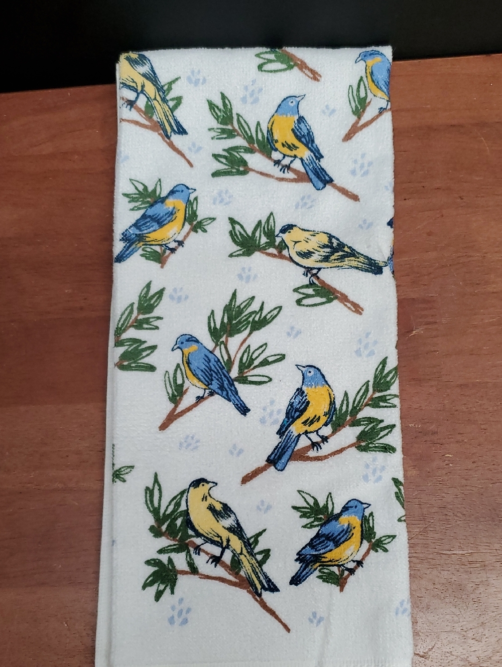Songbird Decorative Kitchen Hand Towel NWOT Kohl's